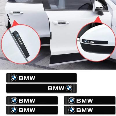 For BMW 6Pcs Rubber Anti Collision Strip Car Door Rearview Mirror Protector Stickers For BMW 4 Series F32 F33 F36 M4 420d 430i 4
