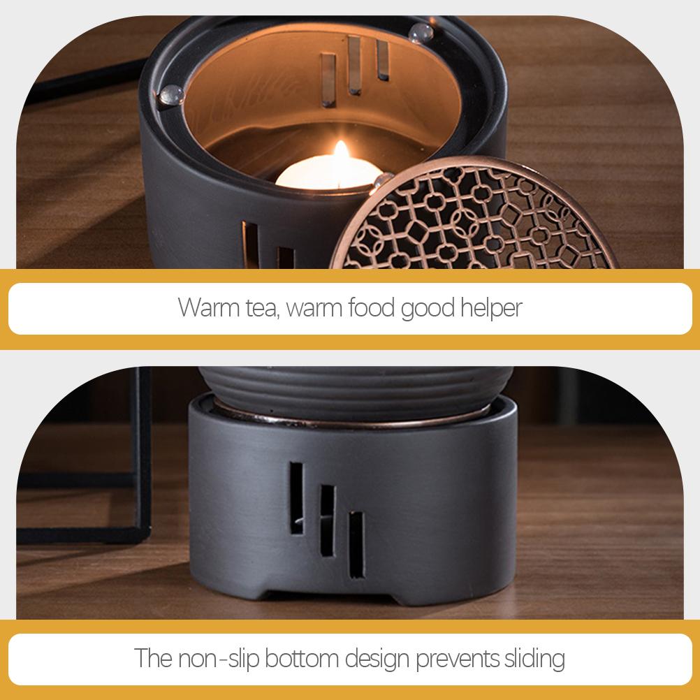 Tea Warmer Heater Warmers for Teapot Coffee Stainless Steel Food Metal Base