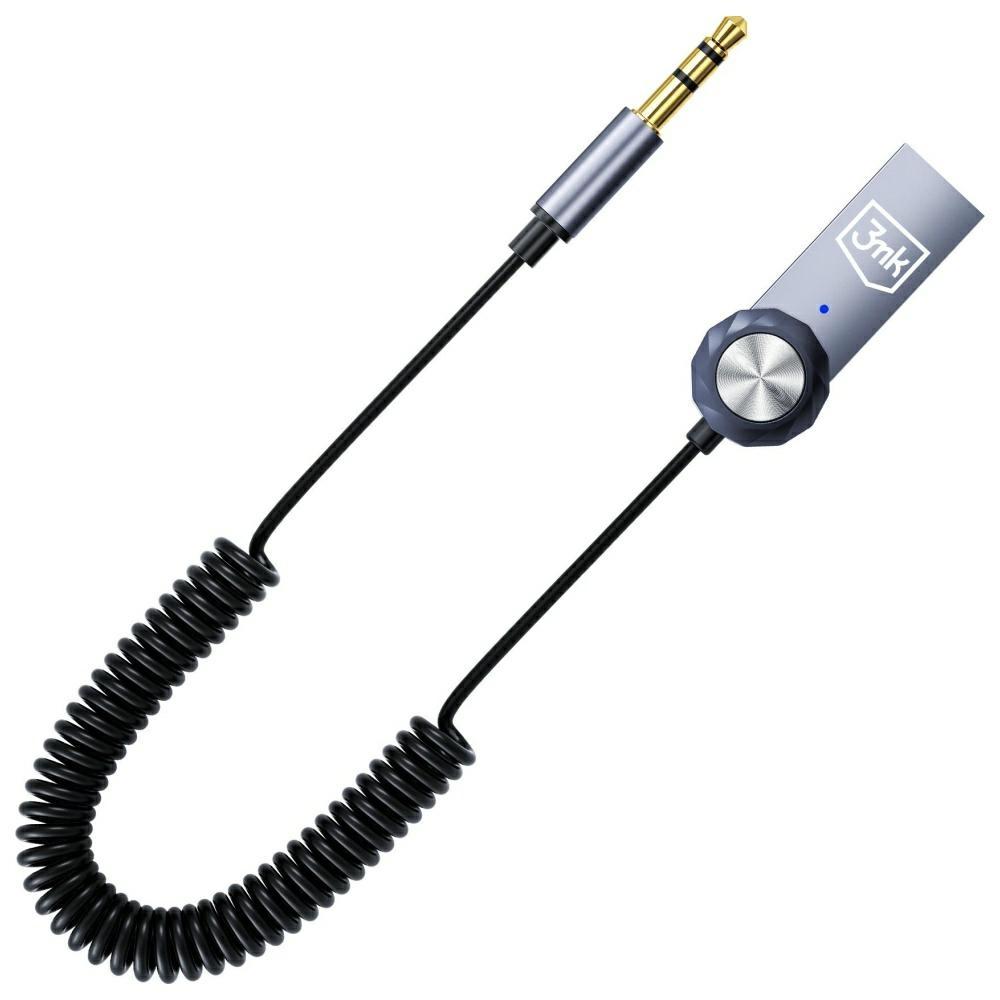 Adapter audio Bluetooth 3MK Jack 3.5mm 2w1 Bezprzewodowy