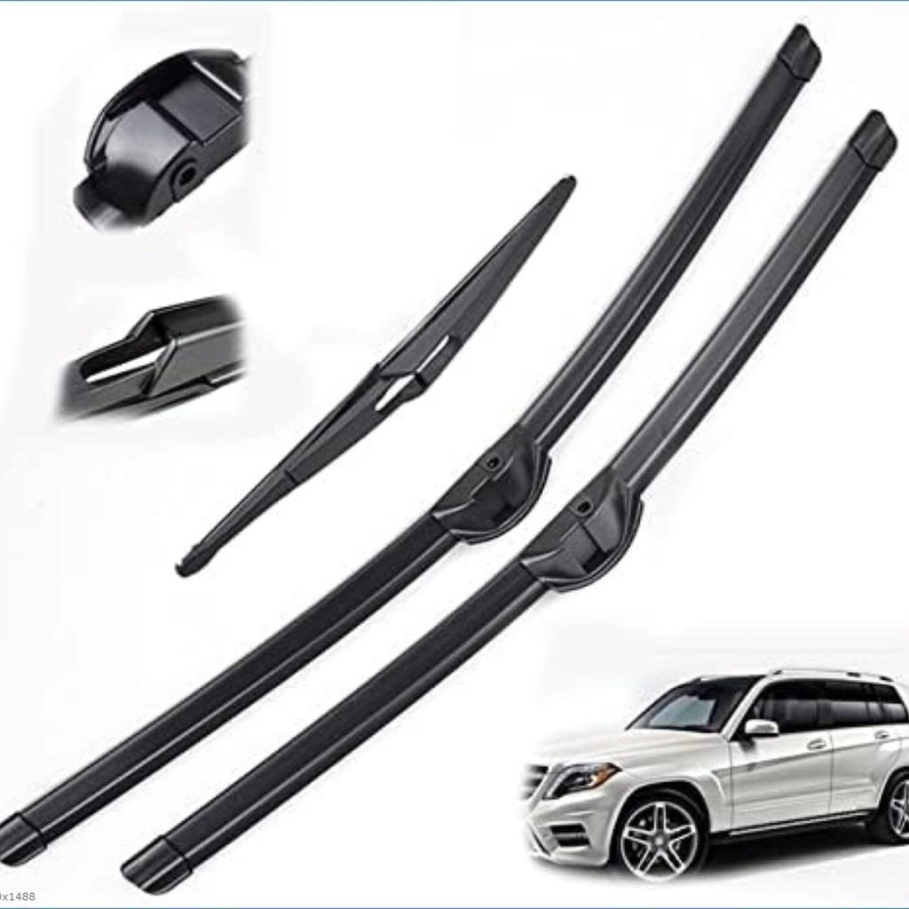 Suitable for Mercedes-Benz GLK-class Front and Rear Wiper Blade Set 2008-2014 Side Insert Front and Rear