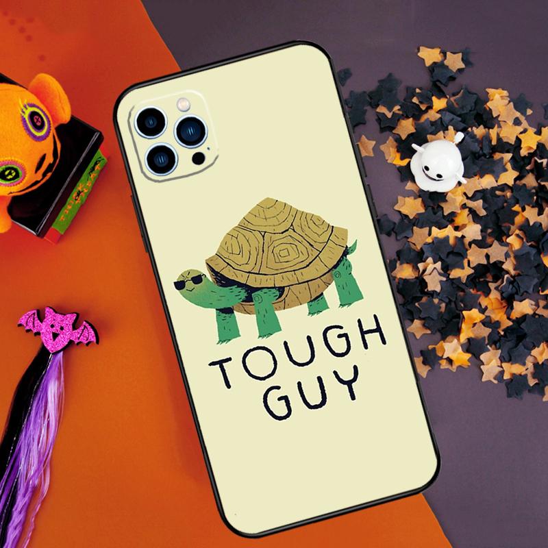 Cute Sea Turtle Bumper Case For iPhone 16 15 14 Pro Max 11 12 13 Pro Max Mini XR 16e 16 15 Plus Phone Cover