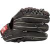 Rawlings Hyper Tech R2G Soft Baseball Glove for and Suitable for Adults (Black, GR9FHTALR) Right-Handed Left-Handed Throws, Training,