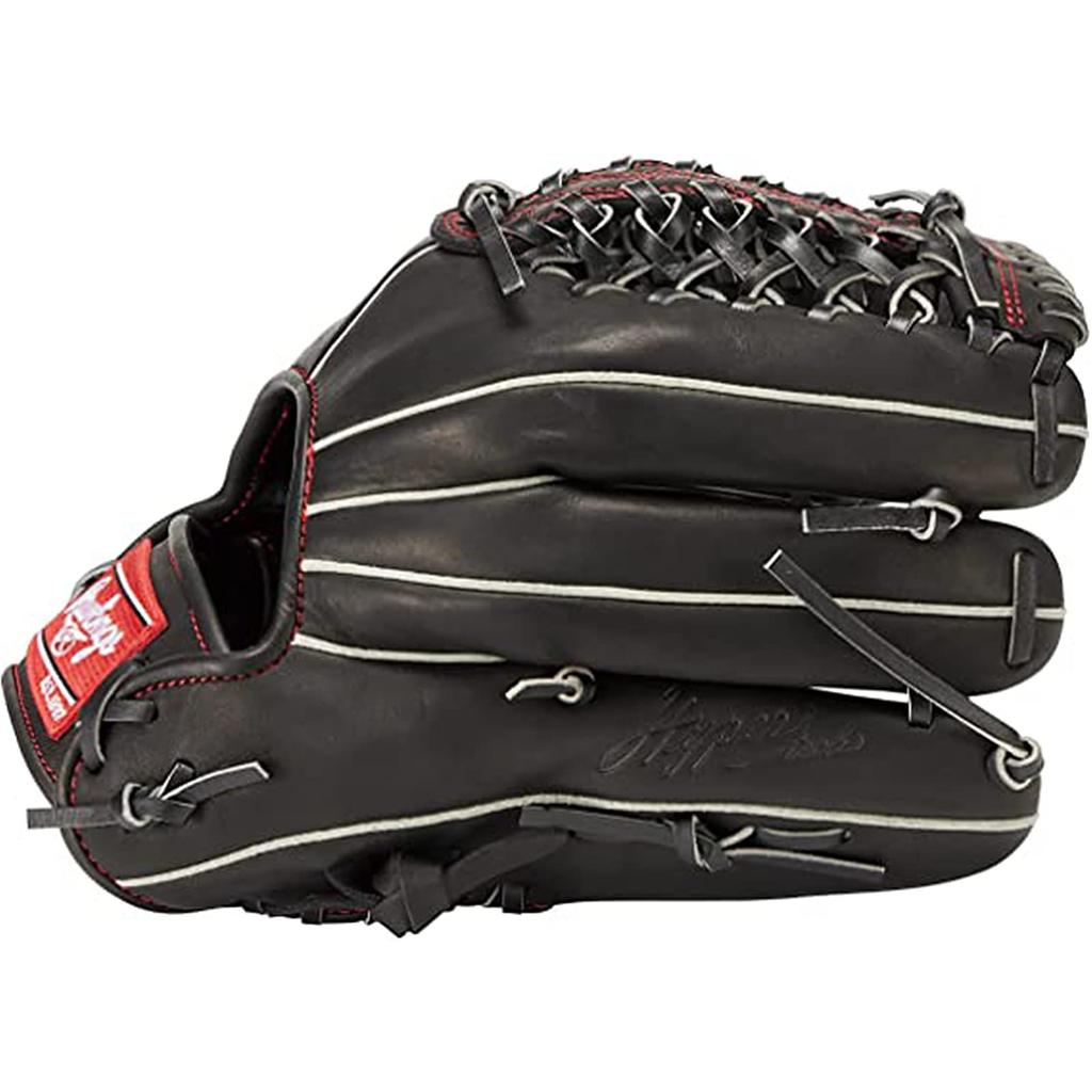 Rawlings Hyper Tech R2G Soft Baseball Glove for and Suitable for Adults (Black, GR9FHTALR) Right-Handed Left-Handed Throws, Training,
