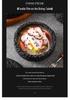 Specialty Meteorite Ball Plate - Japanese Style Creative Tableware with Dry Ice Effect