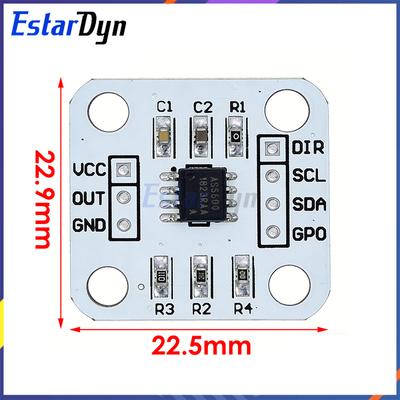 2pcs AS5600 Magnetic Encoder Induction Angle Measurement Sensor Module 12bit High Precision