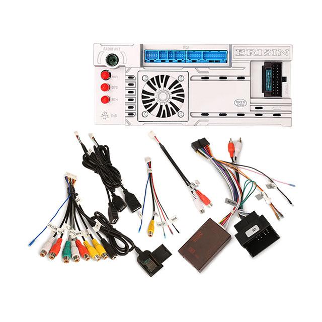 EU Sklad ES5767BN 7" Android 14.0 Autorádio pro BMW E90 E91 E92 E93 DSP CarPlay Auto GPS DVD TPMS DAB 4G IPS BT5.0 Multimédia