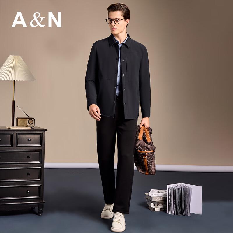 Antonio Men's Lightweight 90% Goose Down Business Casual Jacket