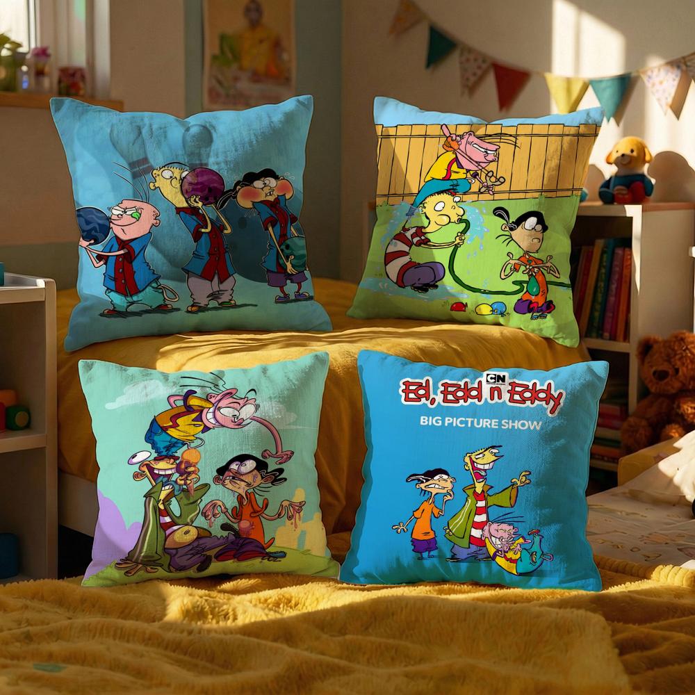 Cartoon Ed Edd N Eddy Kissenbezug Dekorative Kissenbezüge Bezug Sofa x Kissen Stück x x Kissenbezug
