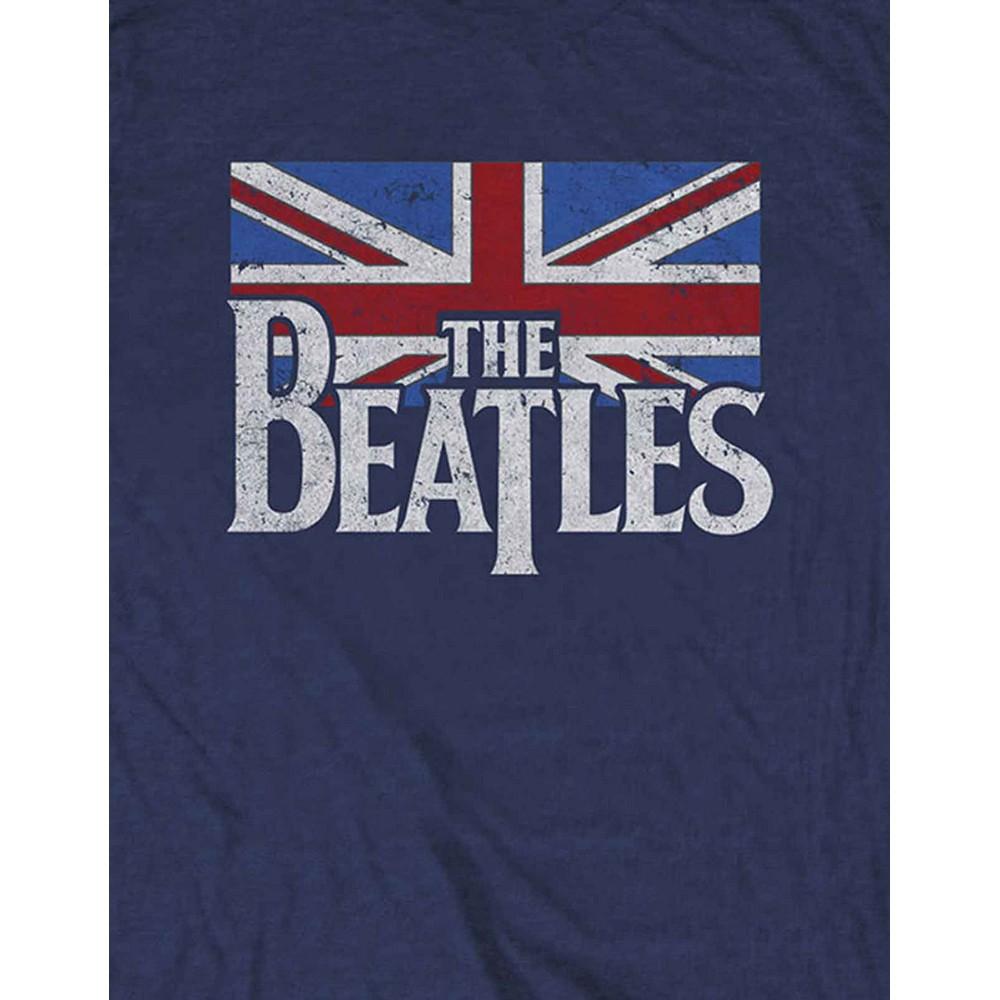 The Beatles Koszulka unisex dla dorosłych z logo flagi