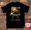 The Monkees Guitar 55th Anniversary Cotton Black Unisex S-5XL T-shirt