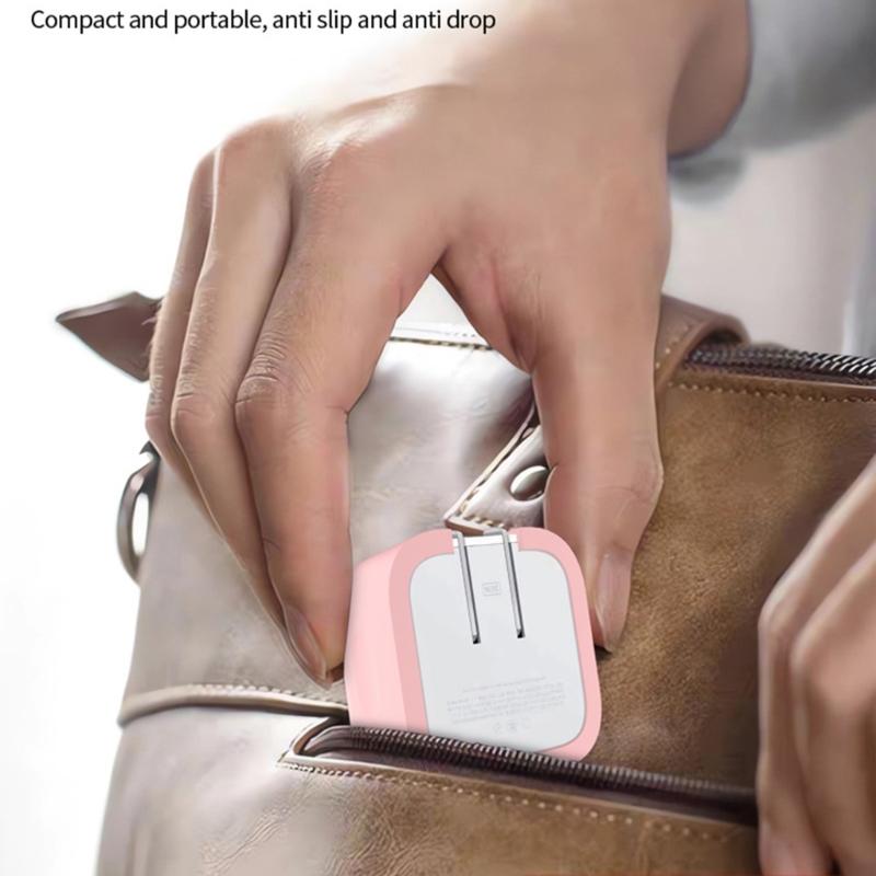 Soft Silicone Protective Cover Case For 35W Double USB C Port Charging Head Shockproof Dustproof Design