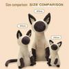 Adorable Kitten Plush Toy - Children's Cuddle Companion Doll and Birthday Gift for Girls