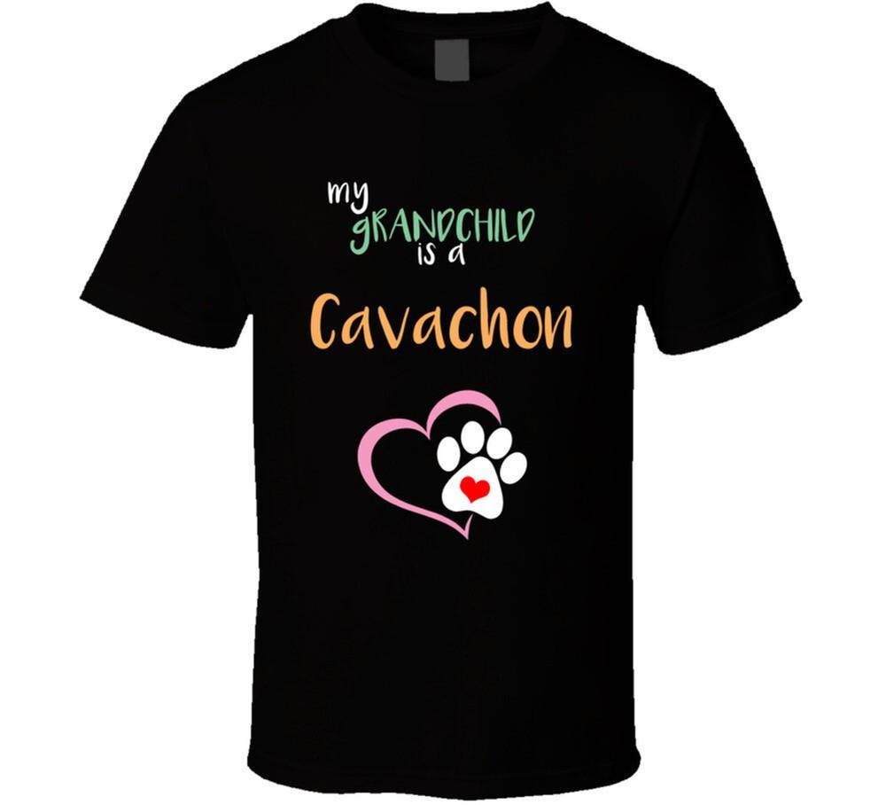 My Grandchild Is A Cavachon Funny Dog Lover T Shirt