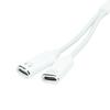 Type C Headphone Adapter Cable 2 IN 1 Supporting 100W Fast Charging and HiFi Audio for Enhanced Multimedia Experience