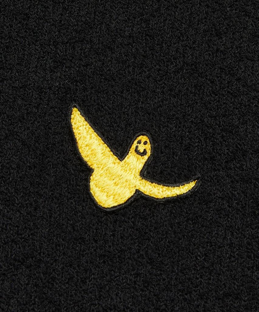 MARK GONZALES Angel Summer Polo Knit Top - Black