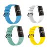 Saat Kayışı Yedek Yuvarlak Delik Akıllı Bileklik Yumuşak Silikon Bilek Kayışı Fitbit Charge 3/4 için