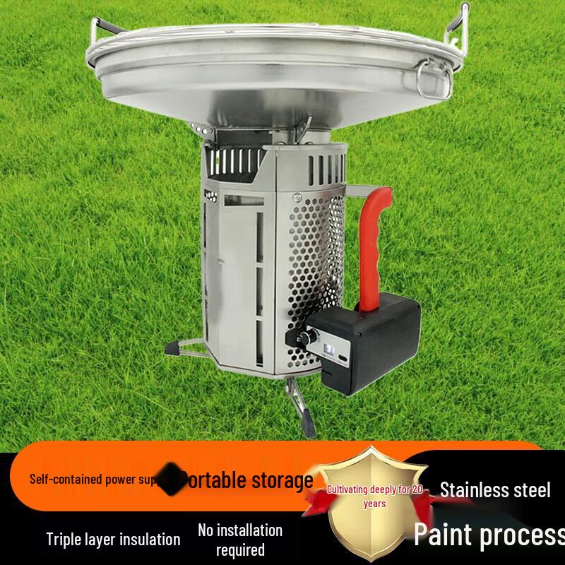 Beifu Multi-functional Gasification Wood Stove 10-Piece Kit