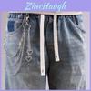 Hip Hop Star Pentagram Multilayer Metal Belt Chain For Street Dance Style