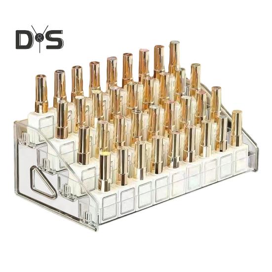 Neglelakk Organizer Akryl Display Rack Gjennomsiktig design Multipurpose Solbriller Organizer Holder for eteriske oljer