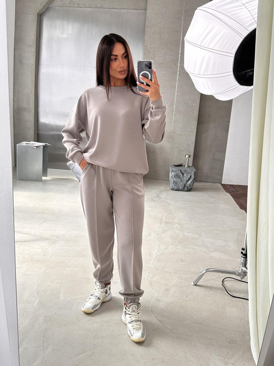 

Світшот PEONY №2 7XL Сірий (2308243-60-62:165) 7XL сірий