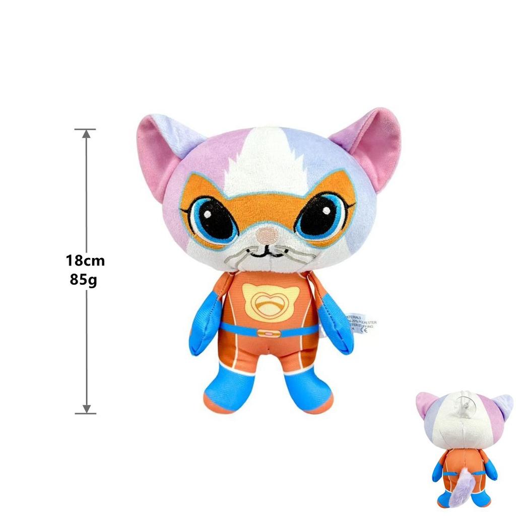 Anime Super Kitten Sentai Plush Doll Toy Children's Gift