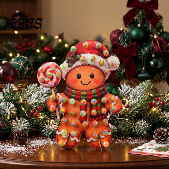 Decorative Wooden Lollipop Holder Christmas Display Stand, Creative Candy for Stand Lollipops And Candies Buffet Table, Dessert Holiday Party