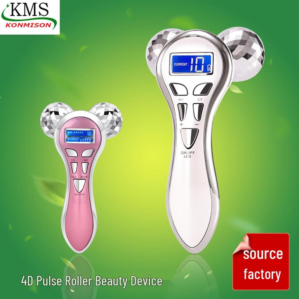 Electric 3D Microcurrent Facial Roller for Skin Tightening