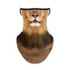 3D Pattern 3D Animal Balaclava Silk Texture Breathable Bandana Fashion Face Mask Cover  Outdoor