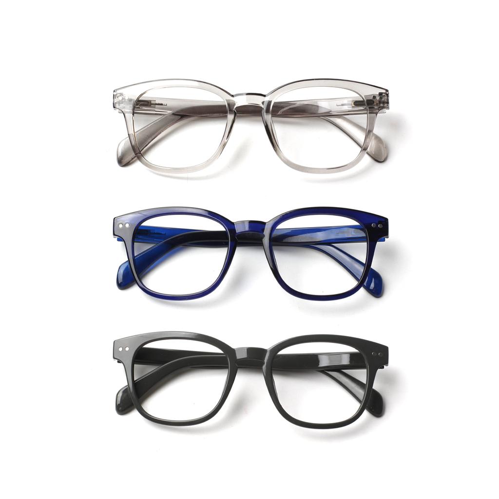 Turezing Blue Light Blocking Reading Glasses for Men Women High Quality Spring Hinge Prescription Eyewear