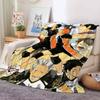 Volleyball Anime H Haikyu!! Blanket For Sofa Office Bed Plane Travel Sleep Read Relax Camping Soft And Warm