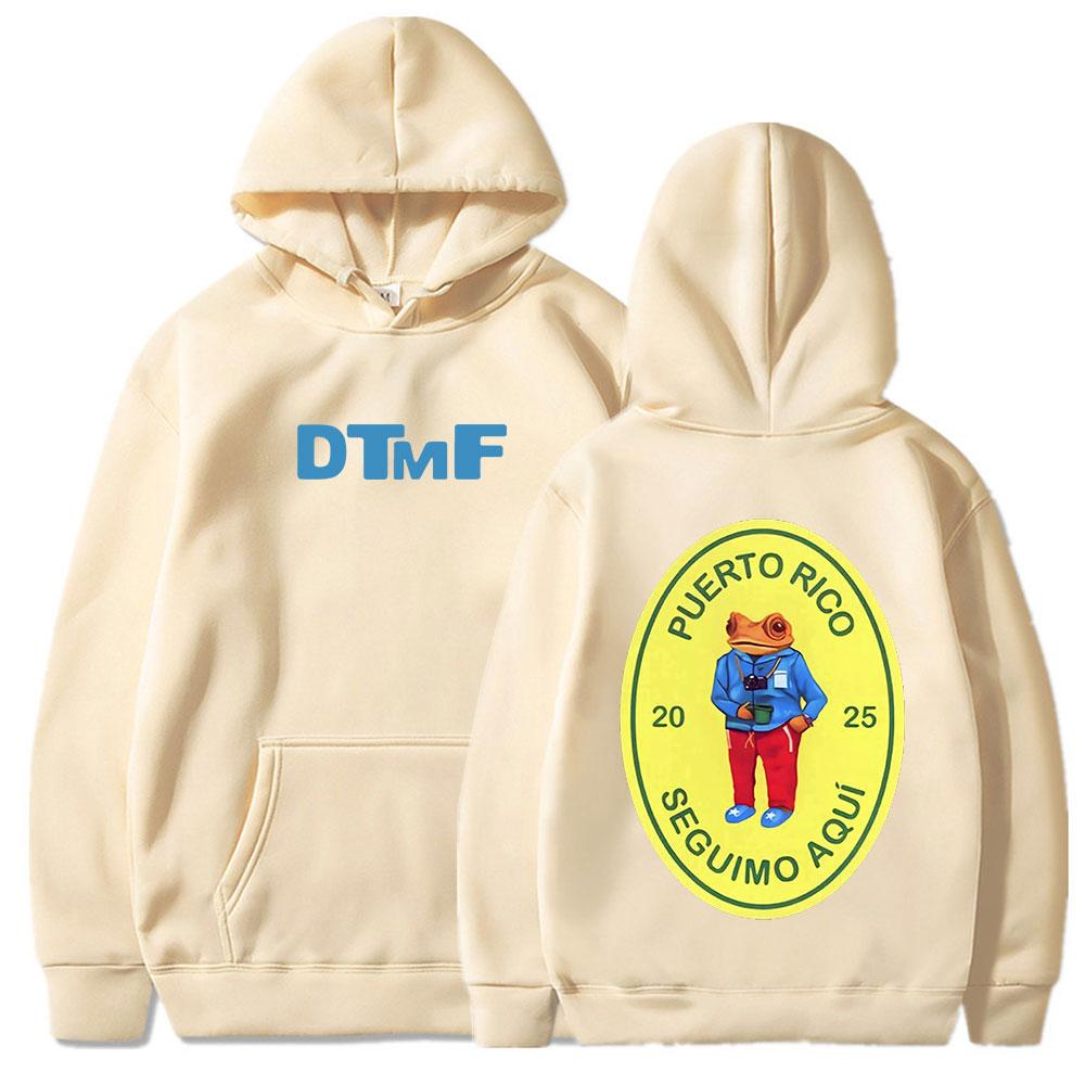 DTMF Debí Tirar Más Fotos 2025 Nové Album Mikiny Bad Bunny Zpěvák Potisk Mikiny Pánské Dámské Oblečení Pulovry Streetwear