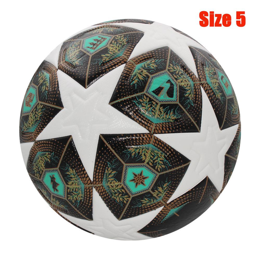Größe 5 Fußball Unisex Fußball Hochwertiger Fußball Pu-Material Team Außen Matchspiel Fußballtraining Ballon De Foot