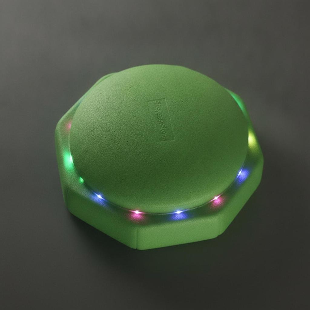 Glowing Stepping Stone Lightup Pad with Lights Sensory Balance Stones for Kids,