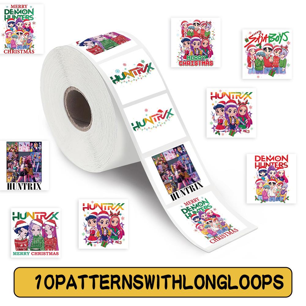 104 Witch Hunter KPop Two-dimensional Cartoon Animation Graffiti Sticker Water Cup Sticker