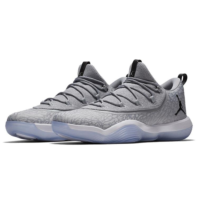 Air Jordan Super Fly Low 'Wolf Grey Black' Men's AJ2664-003