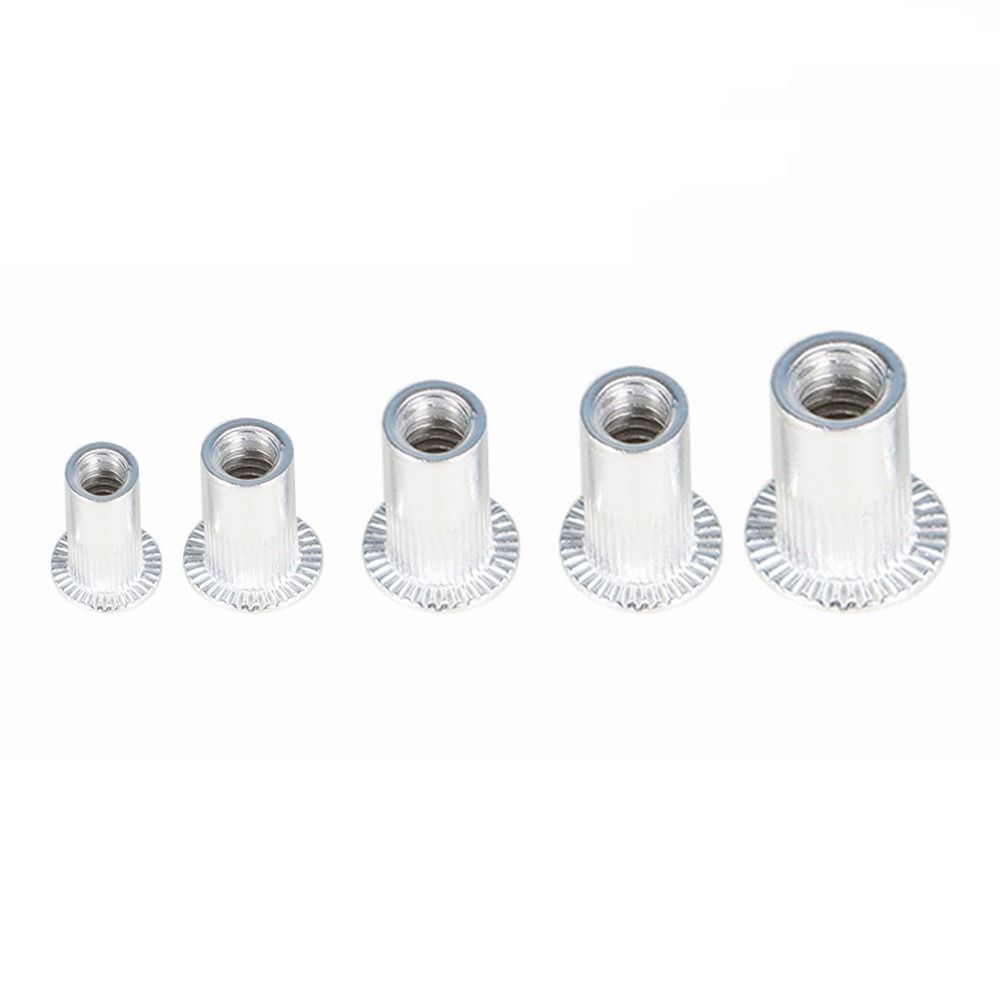 150/165Pcs Assorted Sizes Rivet Nut Assortment Kit Threaded Insert Nuts Industrial Maintenance