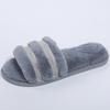 Fashion 2025 Fashion Thicken Furry Slippers for Women House Flat Comfort Slippers Woman Winter Non Slip Wear-Resistant Sandals Female