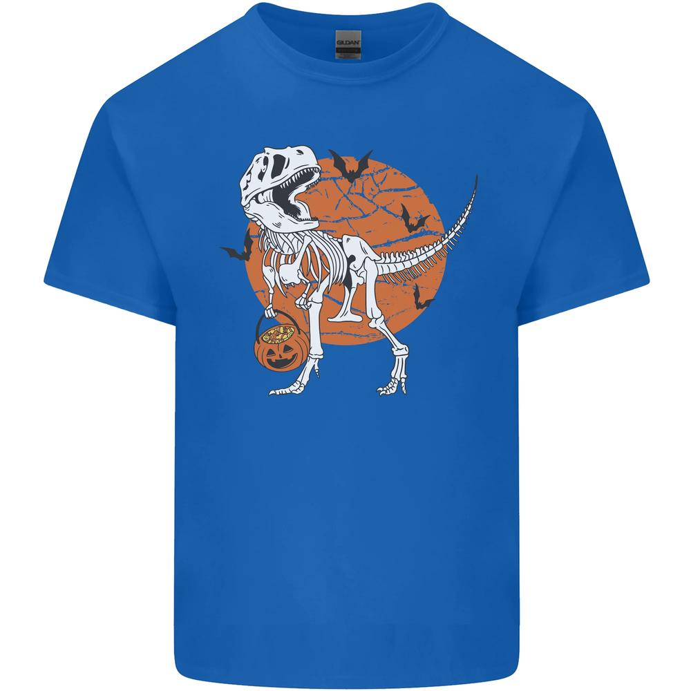 Dinosaur Halloween TRex Unisexs Cotton TShirt Tee Top