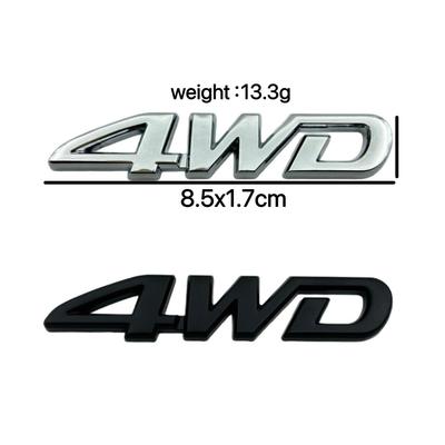 Scritta Emblema RAV4 4WD: Adesivo Decorativo Coda e Carrozzeria per Upgrade Toyota