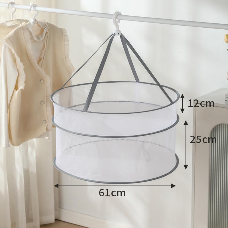 Matcha Color Single/Double Layer Drying Basket for Clothes, Underwear, Sweaters, Flat Drying Rack, Sock Drying Basket