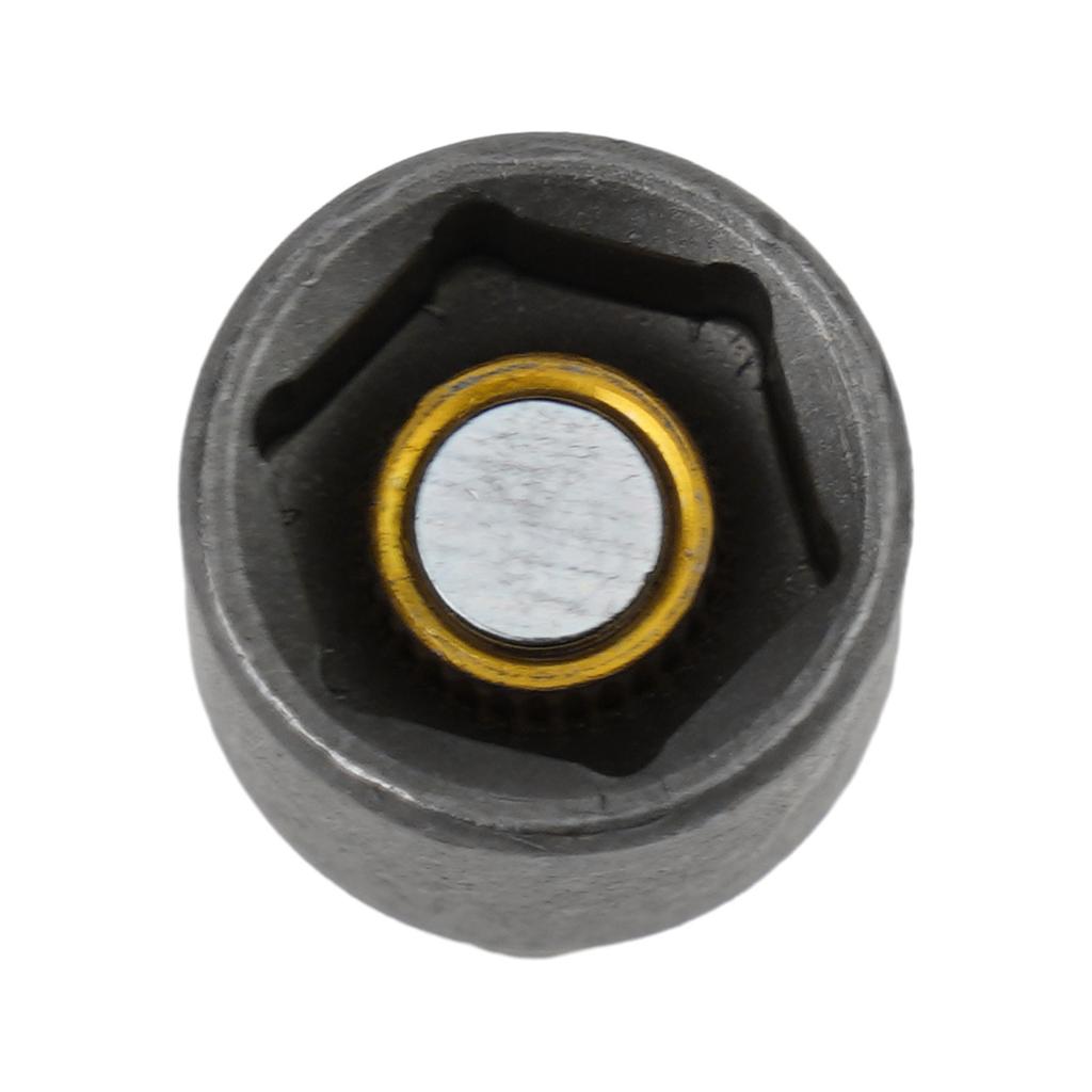 2 STÜCK 6-13mm Schlagnuss-Bit 1/4” Sechskantschaft Magnetische Mutter Schraubendreher Kraftbohrer Bit Set Adapter Schraubentreiber Reparaturwerkzeug