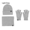 Casual Knit Winter Hat Warm Fleece Neck Scarf Trendy Winter Set  for Women Men