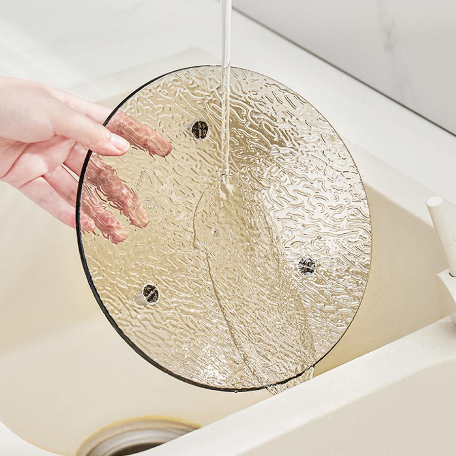 1/2 STÜCK Wohnzimmer Snackschale Wellenschale Nüsse Süßigkeiten Trockenobstschale Snackaufbewahrungsschale Dreifüße für mehr Stabilität