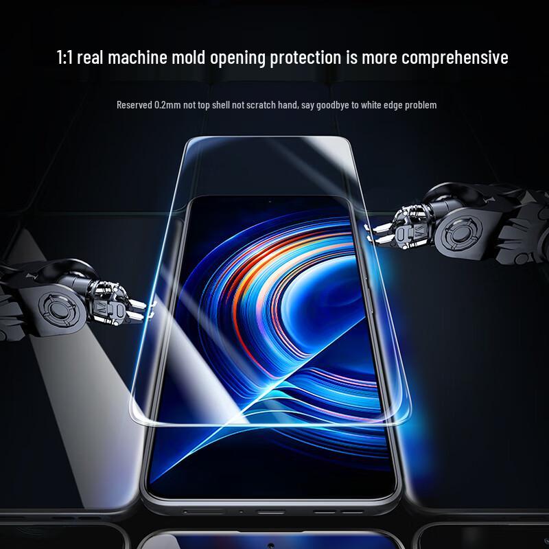 Ugreen Redmi Ultra Clear gehärtetes Glas Displayschutz (2er-Pack)