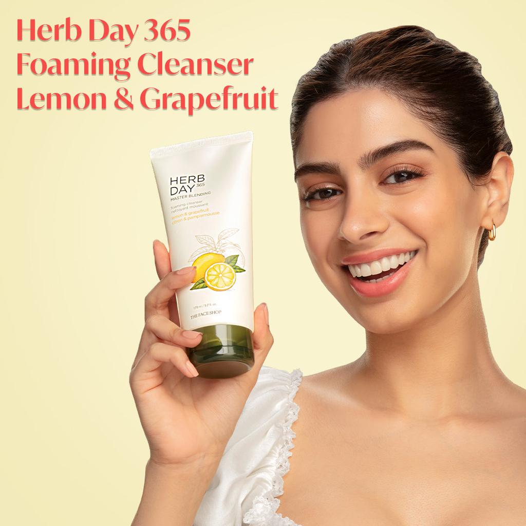 The Face Shop Herb Day 365 Master Blending Cleansing Cream #Lemon&Grapefruit