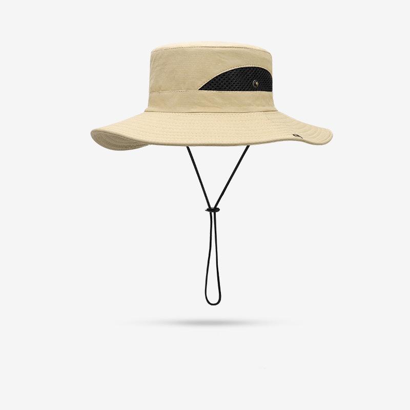 Summer Outdoor Men's and Women's Sunscreen Breathable Fisherman's Hat Fishing Sunshade Mountaineering Big Eaves Hat