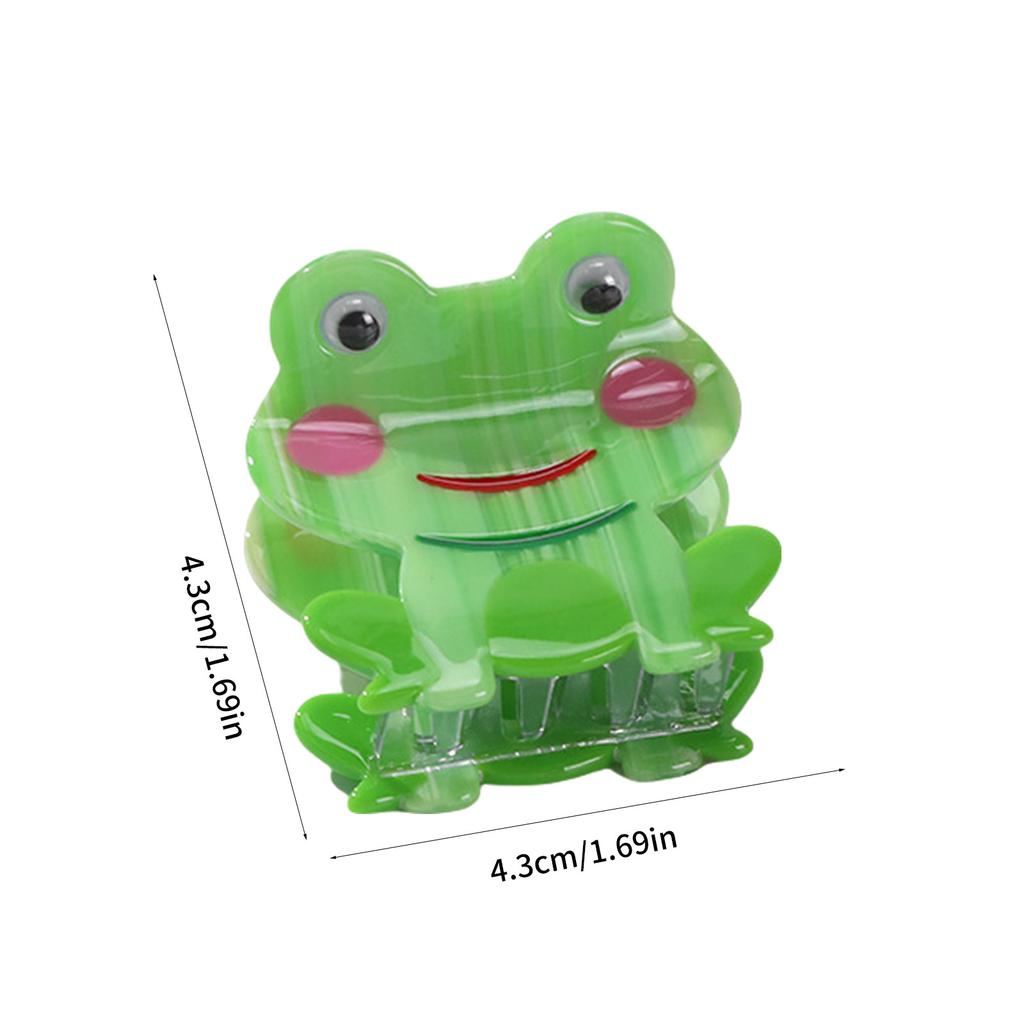 Frogs Hair Clip Large Hair Claw Clip Fashion Lovely Adornment Catch Princess Barrettes Hair Styling Tool Ornaments