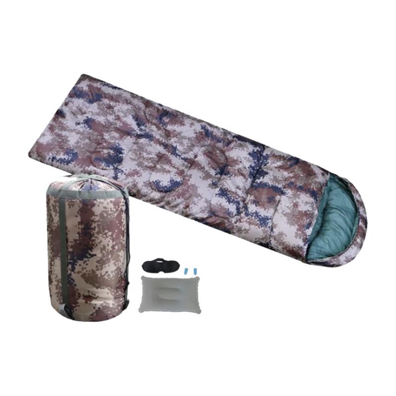 Verdickter Camouflage-Umschlag-Schlafsack für Erwachsene