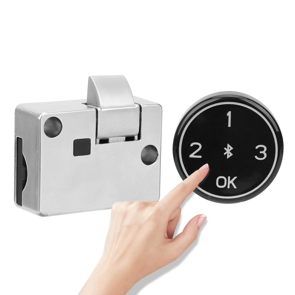 Password Cabinet Lock Home Security AntiTheft Long Standby Time Rechargeable with USB Port
