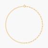 Mcel 14K Eternal Half Clip Chain Anklet